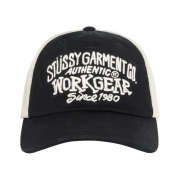 Stussy Low Profile Workgear Strapback Black