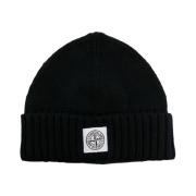 (Kids) Stone Island N04A9 Beanie Black - 22FW