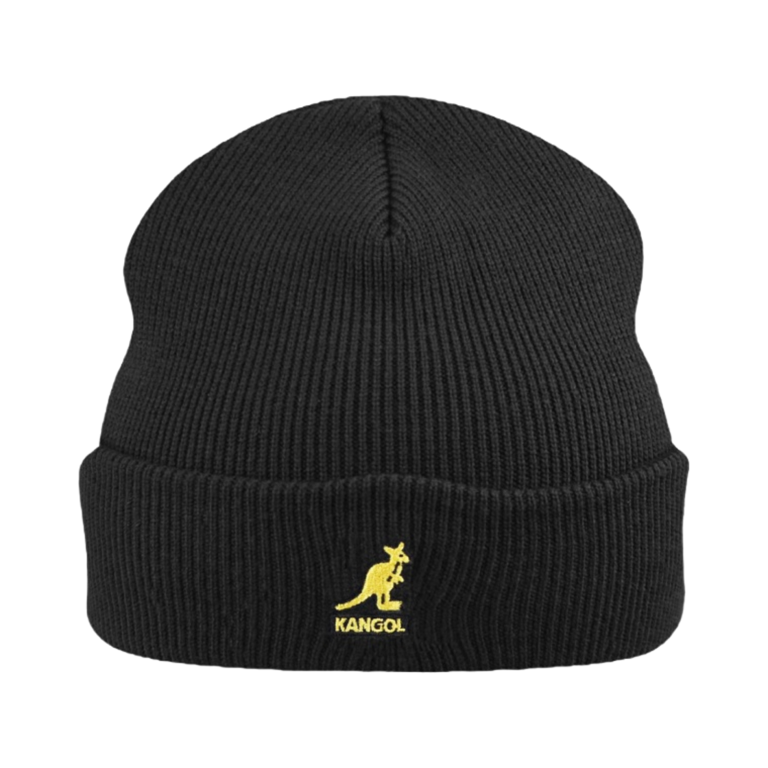 캉골 아크릴 커프 풀 온 블랙 골드(Kangol Acrylic Cuff Pull On Black Gold) - 1