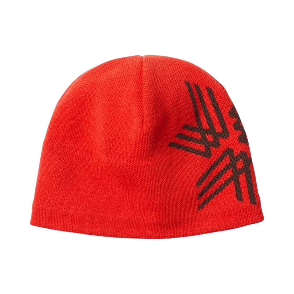 G73386 Goldwin Big Logo Beanie Vermilion Orange