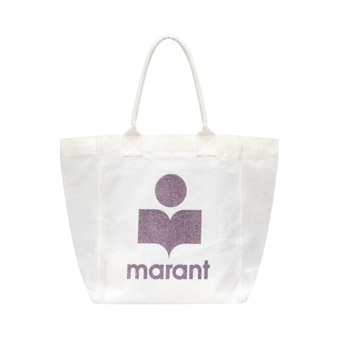 PM0001FA-A1X46M-23EC Isabel Marant Yenky Logo Tote Bag Ecru - 23SS