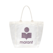Isabel Marant Yenky Logo Tote Bag Ecru - 23SS