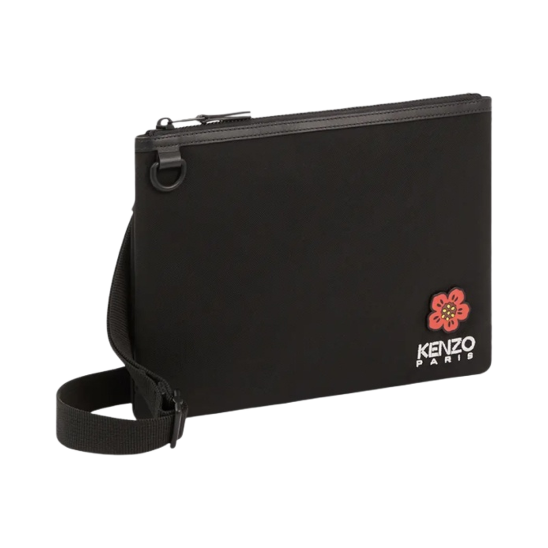 겐조 크레스트 스트랩 스몰 백 블랙