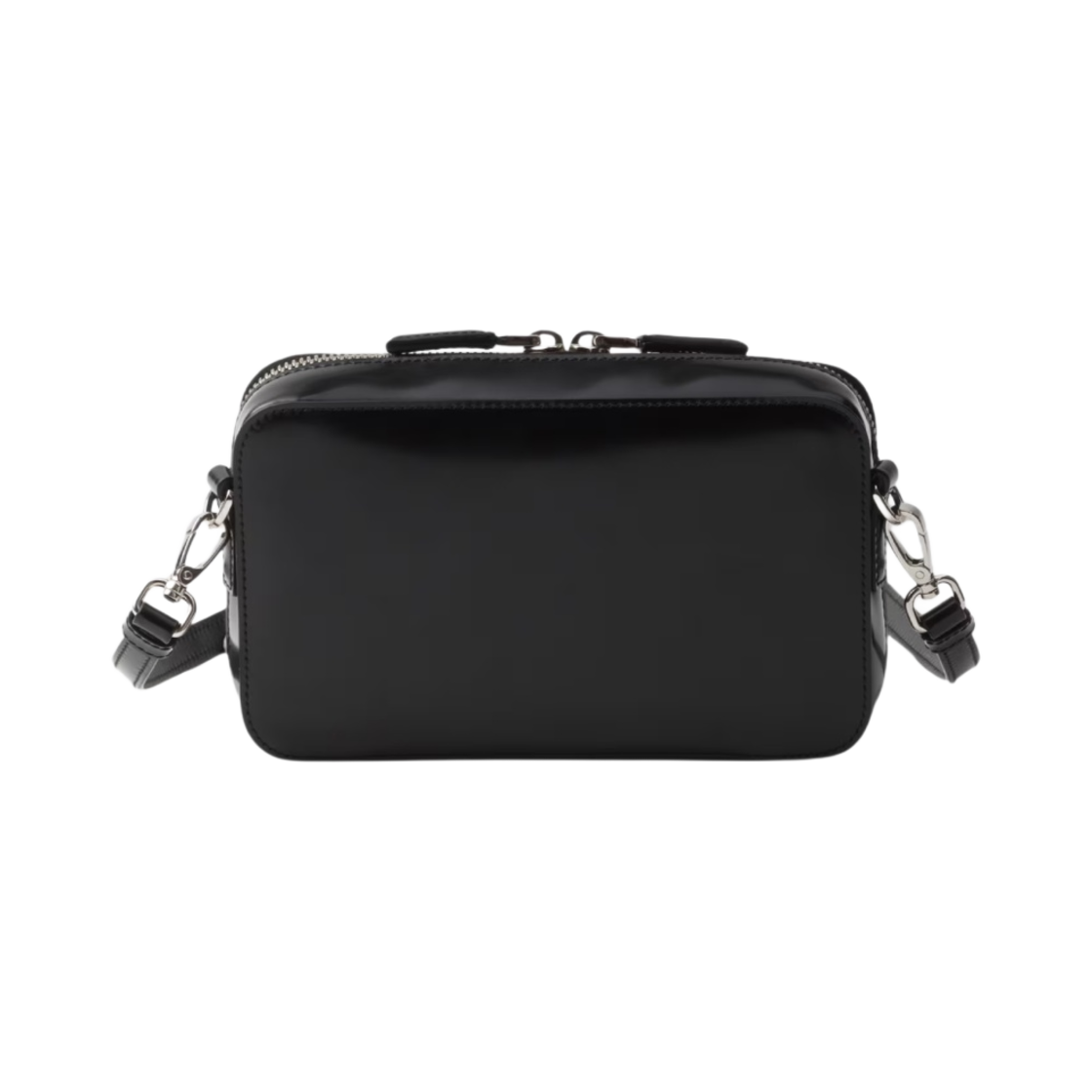 프라다 브리크 브러쉬드 레더 백 블랙(Prada Brique Brushed Leather Bag Black) - 3