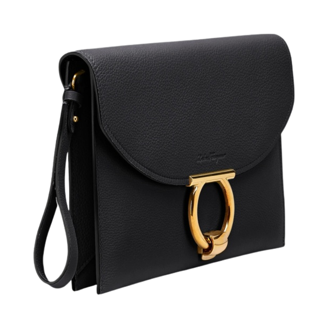 페라가모 간치니 도큐먼트 홀더 블랙(Ferragamo Gancini Document Holder Black) - 2