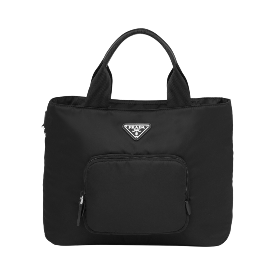 프라다 패딩 나일론 토트백 블랙(Prada Padded Nylon Tote Bag Black) - 1