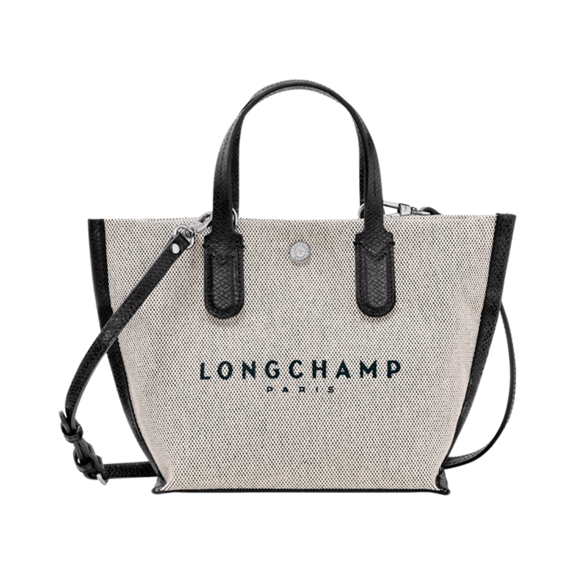 10259HSG037 Longchamp Essential XS Top Handle Bag Ecru