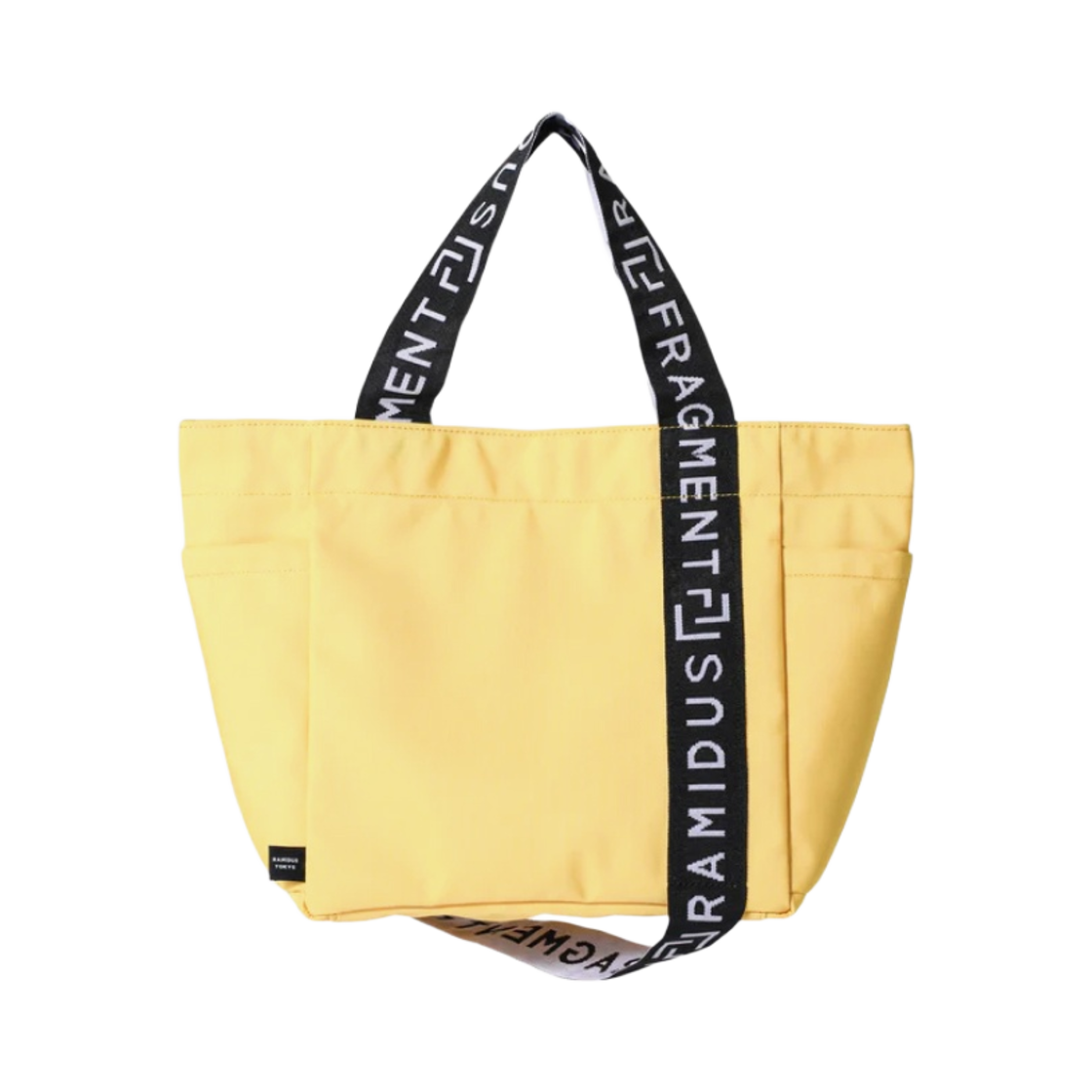 라미더스 x 프라그먼트 디자인 도그 토트백 -2 옐로우(Ramidus x Fragment Design Dog Tote Bag -2 Yellow) - 2