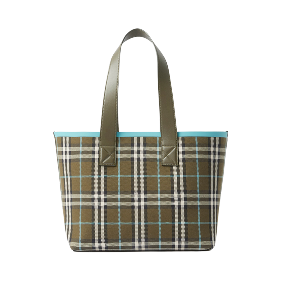 버버리 스몰 런던 토트백 올리브 그린(Burberry Small London Tote Bag Olive Green) - 2