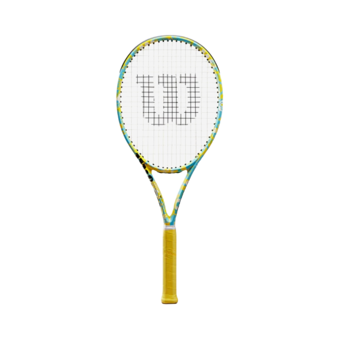 윌슨 x 미니언즈 클래시 100 V2 295g 옐로우 스카이 블루 (스트링 미포함)(Wilson x Minions Clash 100 V2 295g Yellow Sky Blue (Without String))