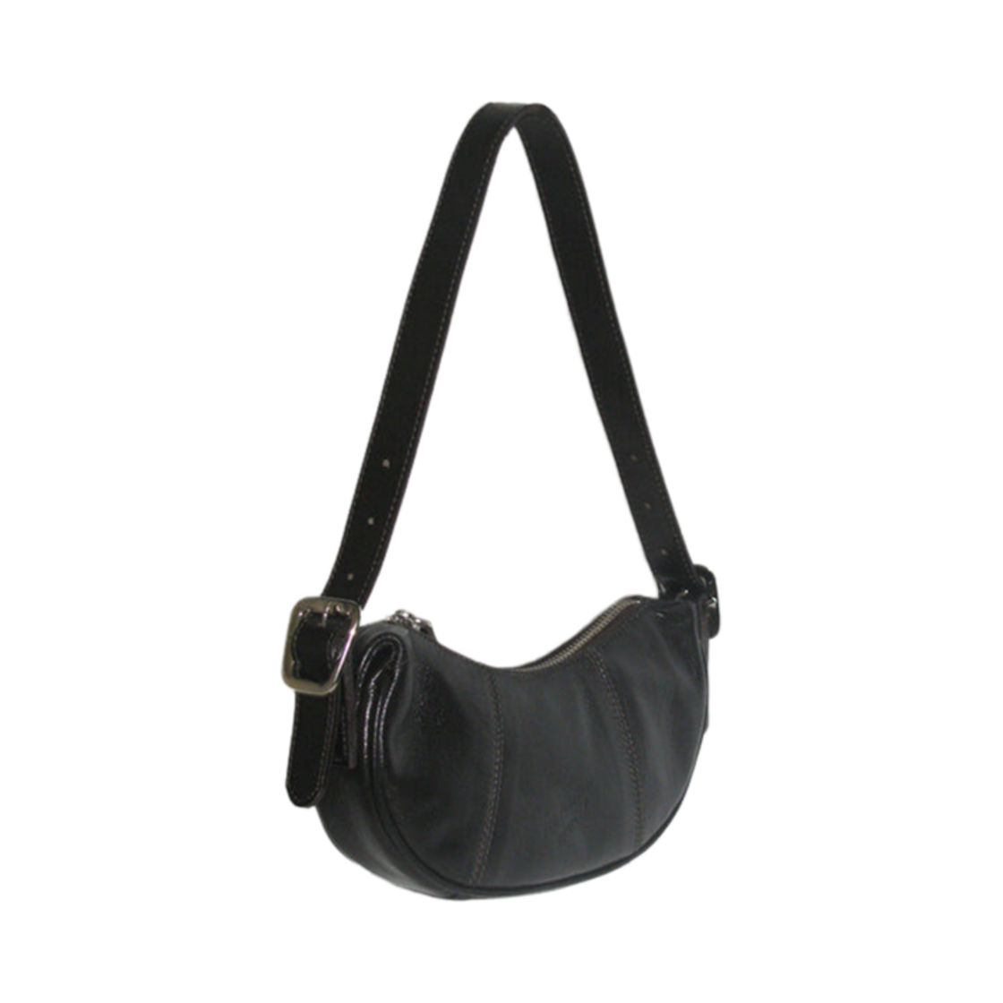 팔로마울 미니 빈 엠보스드 로고 핸드백 다크 브라운(Paloma Wool Mini Bean Embossed Logo Handbag Dark Brown)