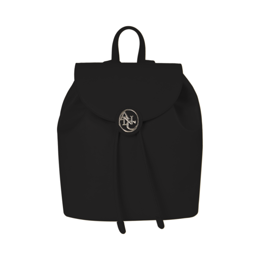 ANC-25SS021 Anoetic Classic Logo Backpack Black