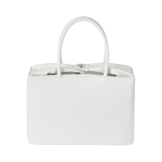 Gyeong Leather Bag White