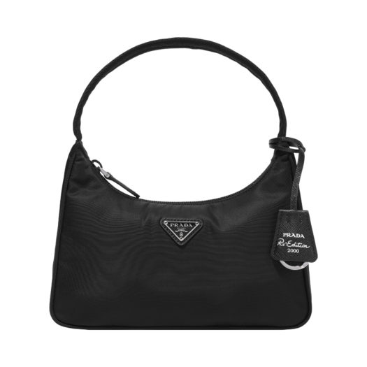 1NE515-2DH0/RDH0-F0002 Prada Re-Edition 2000 Re-Nylon Mini Shoulder Bag Black