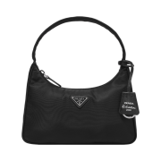 Prada Re-Edition 2000 Re-Nylon Mini Shoulder Bag Black