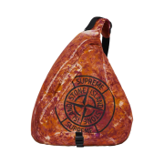 Supreme x Stone Island Painted Camo Nylon Shoulder Bag Coral - 20FW