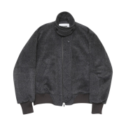 Haleine 3D Alpaca Blouson Grey
