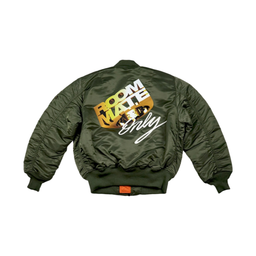 Darkr8m Studio x Alpha Industries Roommate MA-1 Jacket Sage Green