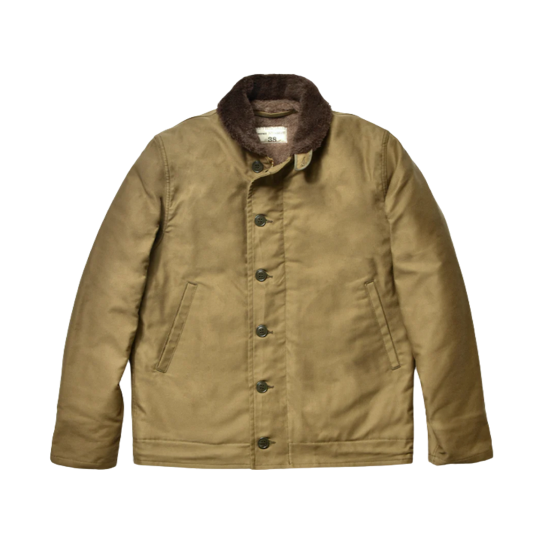 MJ22114-040 The Real McCoy's N-1 Deck Jacket Khaki