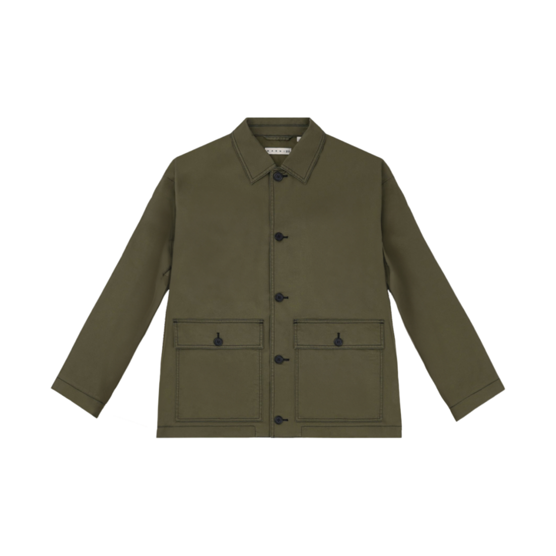 유니클로 x 마르니 오버사이즈 유틸리티 자켓 올리브(Uniqlo x Marni Oversized Utility Jacket Olive)