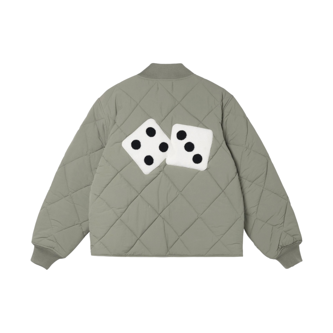 스투시 다이스 퀼티드 라이너 자켓 올리브(Stussy Dice Quilted Liner Jacket Olive)