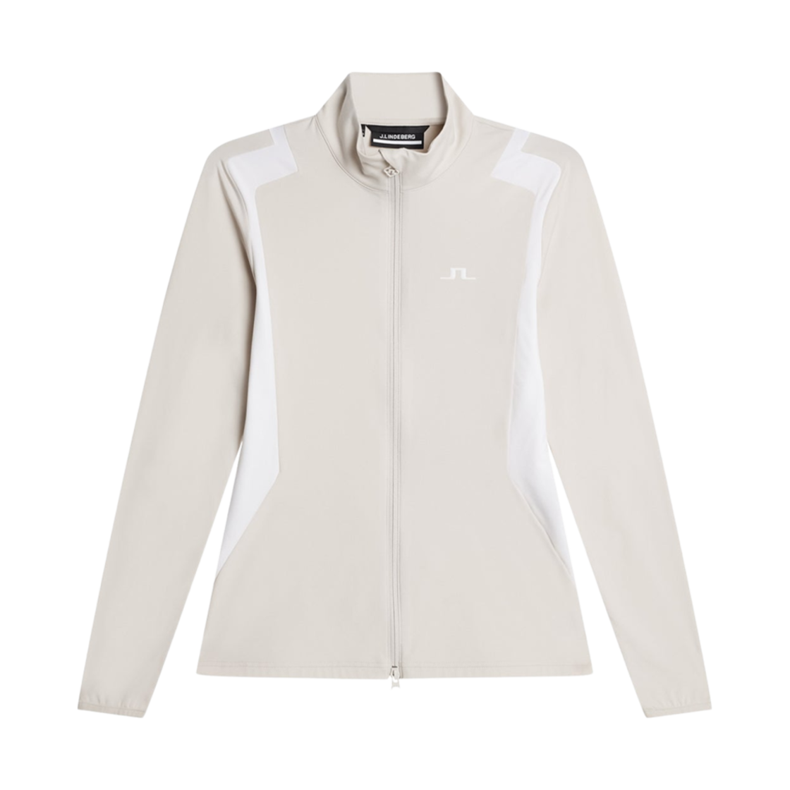 GWJS11075-U029 (W) J.Lindeberg Mae Zip Mid Layer Moonbeam