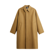 Zara x Studio Nicholson Oversize Cotton Trench Coat Camel