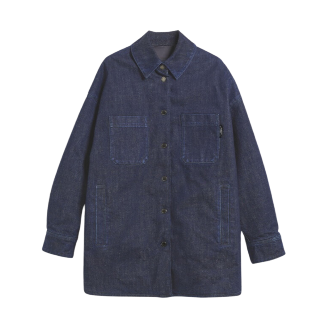 (W) 위켄드 막스마라 오쏘 패디드 데님 자켓 네이비((W) Weekend Max Mara Osso Padded Denim Jacket Navy) - 1