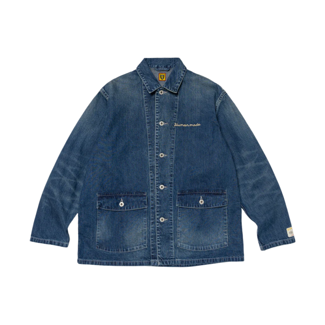 휴먼 메이드 데님 커버롤 자켓 인디고(Human Made Denim Coverall Jacket Indigo) - 1