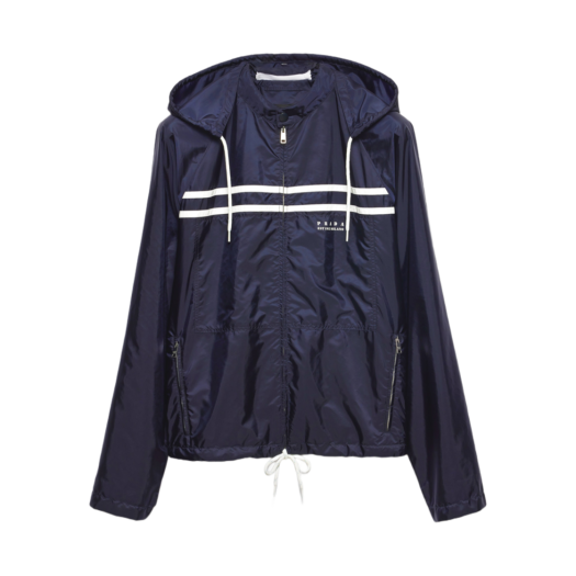 SGC904-1WQ9-F022X Prada Re-Nylon Jacket Blue White