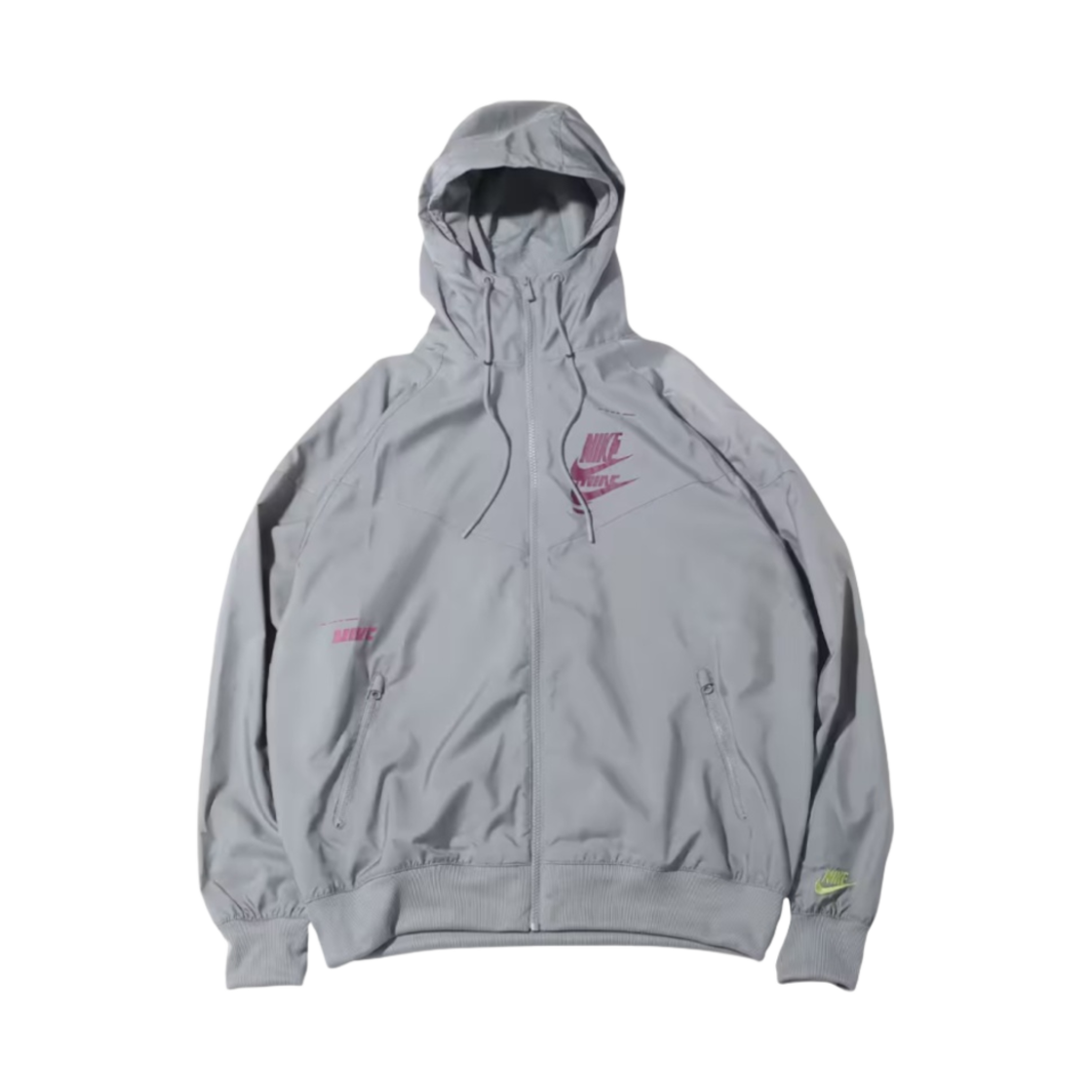 나이키 NSW 에센셜+ 우븐 윈드러너 자켓 파티클 그레이 - 아시아