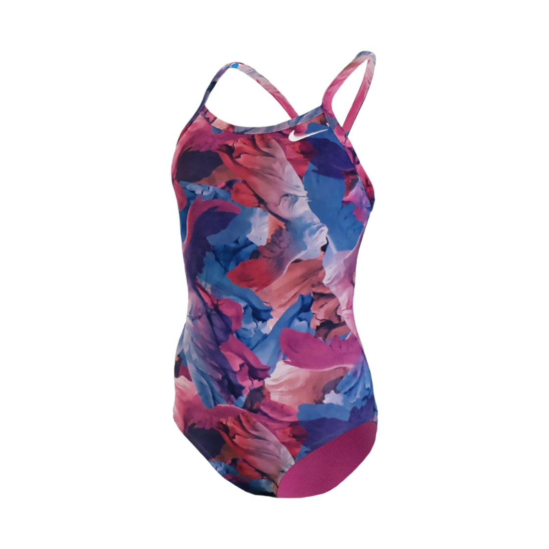 (W) 나이키 스윔 빅토리우스 레이서백 스윔수트 싸이킥 퍼플((W) Nike Swim Victorious Racer Back Swimsuit Psychic Purple) - 1