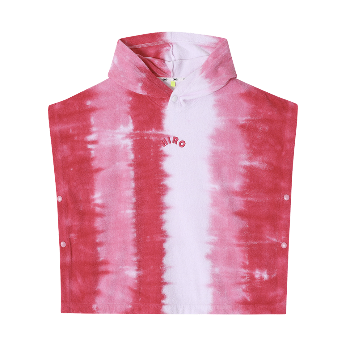 (키즈) 히로 타이다이 테리 가운 핑크((Kids) Hiro Tie Dye Terry Gown Pink)