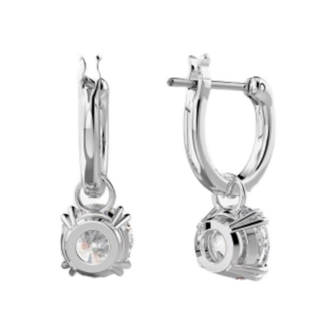 (W) 스와로브스키 콘스텔라 드롭 이어링 화이트 로듐 플래팅((W) Swarovski Constella Drop Earrings White Rhodium Plated) - 3