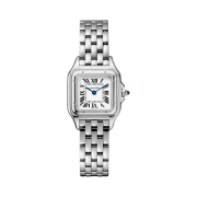 Cartier Panthere Watch Small Quartz Steel Bracelet Steel