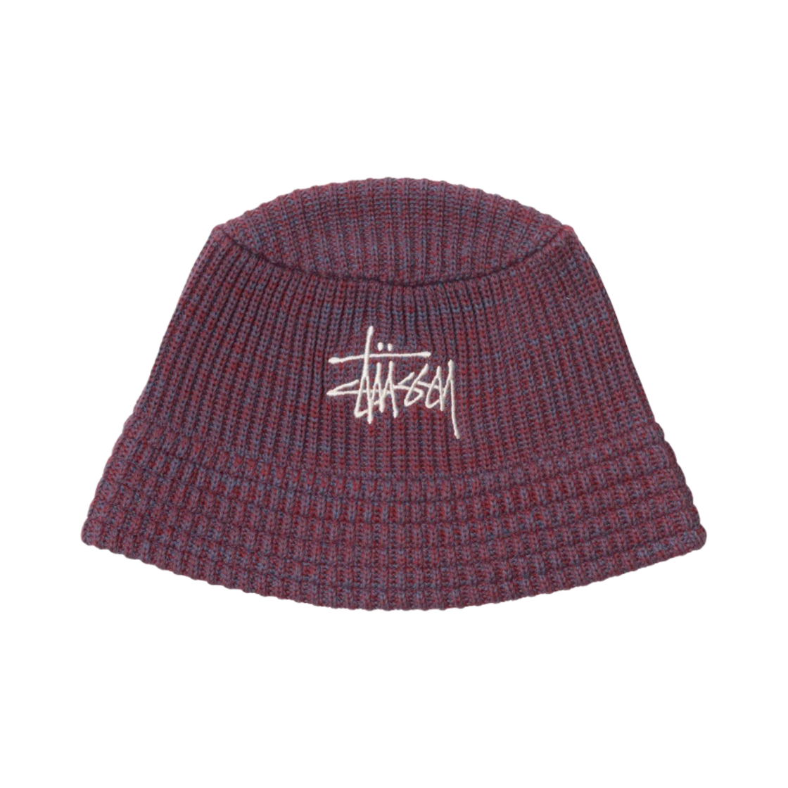스투시 믹스드 얀 니트 버킷햇 네이비(Stussy Mixed Yarn Knit Bucket Hat Navy) - 1
