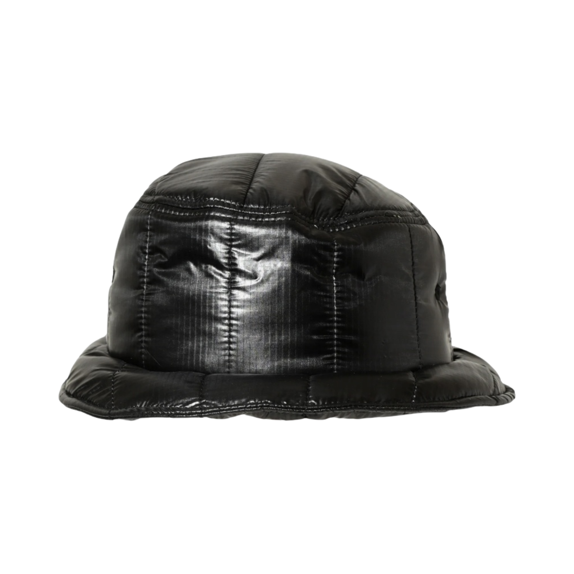 NS682C South2 West8 Nylon Ripstop Quilted Bucket Hat Black