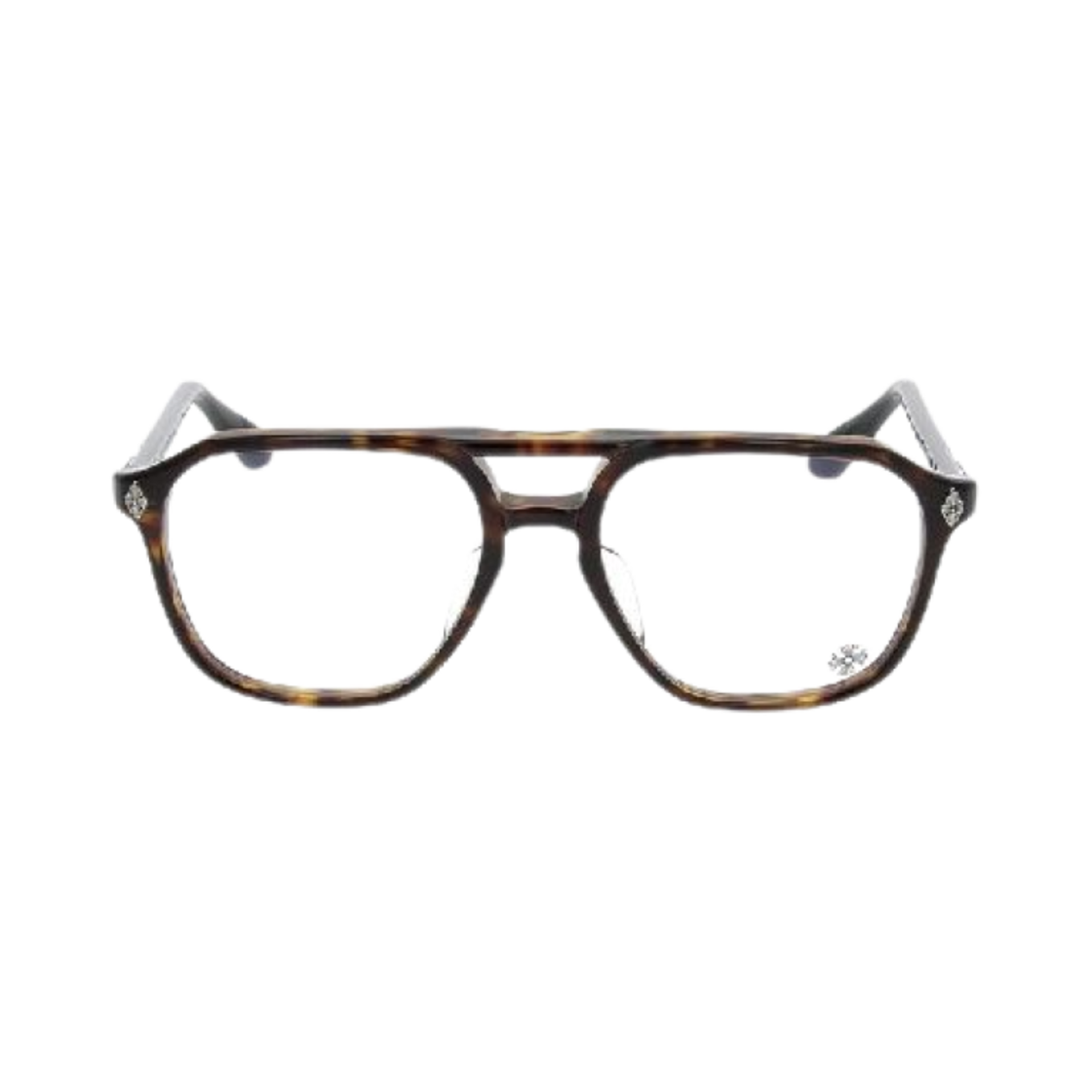 ZIPHER-DT-BK Chrome Hearts Zipher Dark Tortoise Black