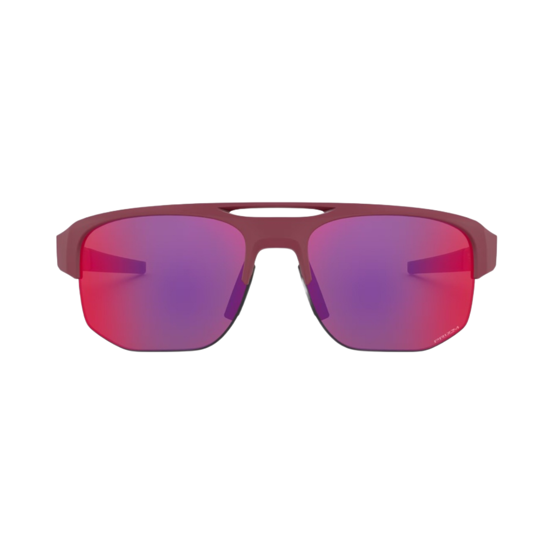 오클리 머시너리 매트 뱀피렐라 프레임 프리즘 로드 렌즈 하이 브릿지 핏(Oakley Mercenary Matte Vampirella Frame Prizm Road Lenses High Bridge Fit) - 2