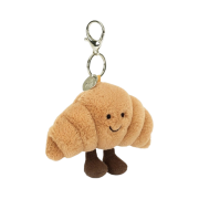 Jellycat Amuseable Croissant Bag Charm Brown