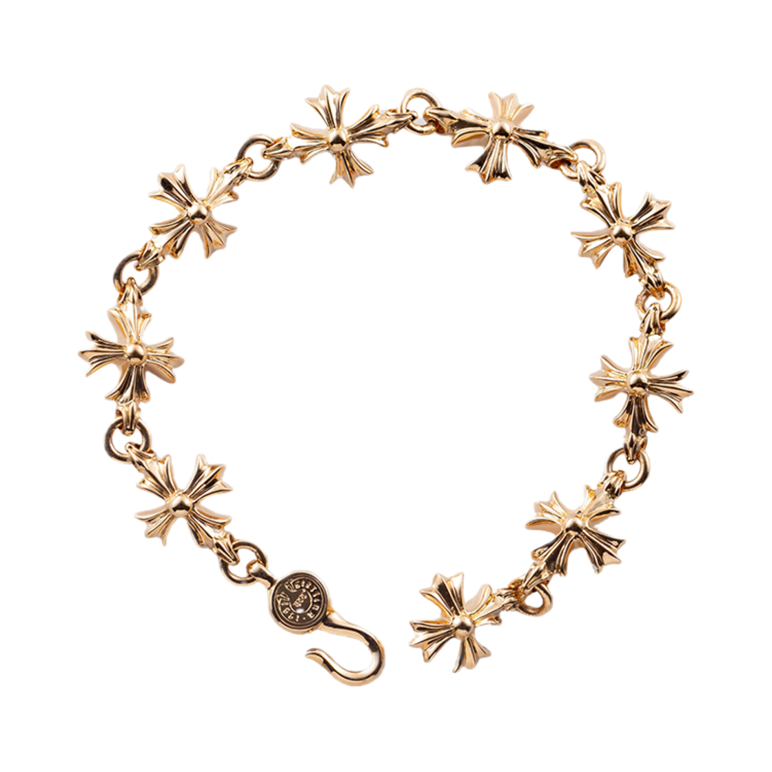 120 100 006 Hansroom Chrome Hearts 22K CH Cutout Plus Bracelet