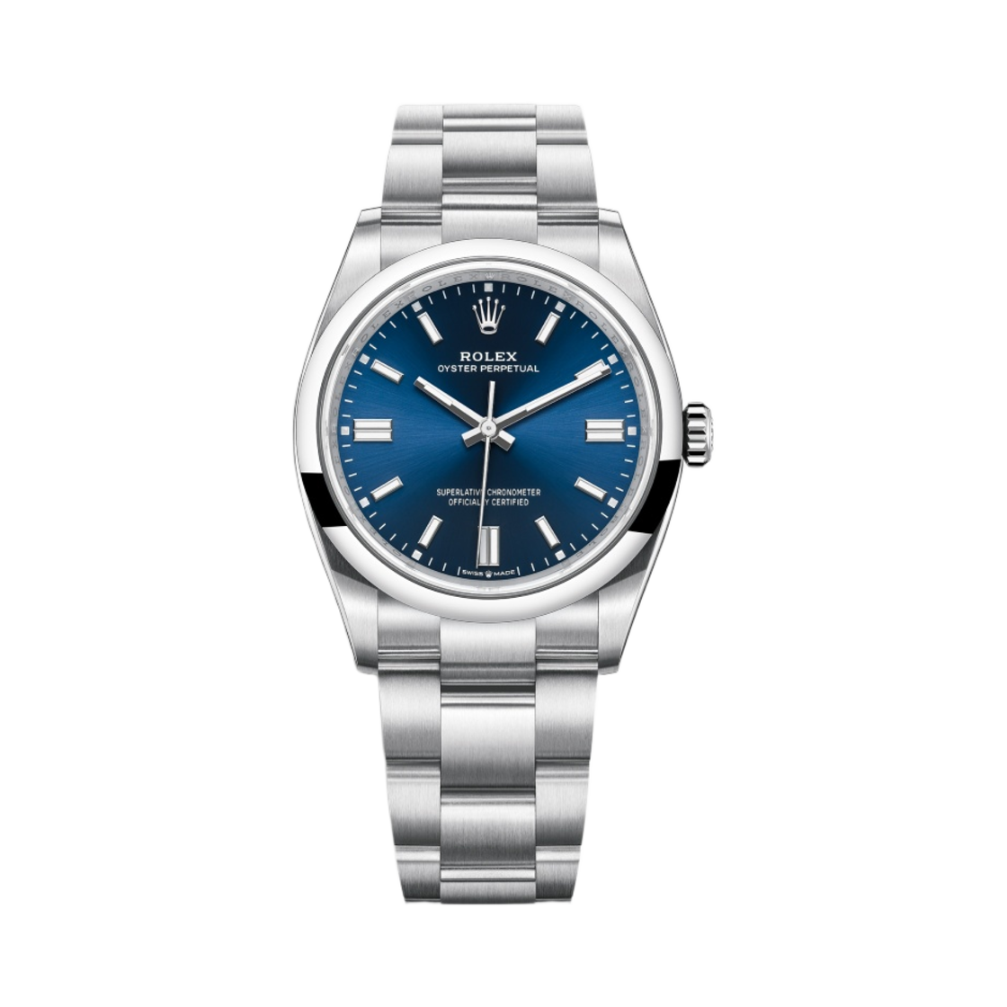 롤렉스 오이스터 퍼페추얼 36mm 126000 브라이트 블루 오이스터(Rolex Oyster Perpetual 36mm 126000 Bright blue Oyster)