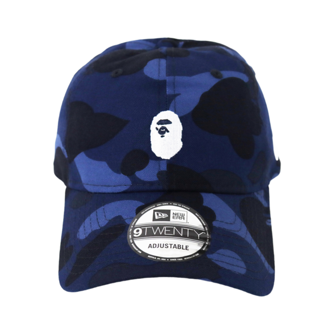 베이프 뉴에라 컬러 카모 에이프 헤드 9트웬티 캡 블루(BAPE New Era Color Camo Ape Head 9Twenty Cap Blue) - 2