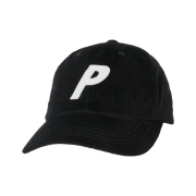 Palace P-Tech Cord 6-Panel Black - 22FW