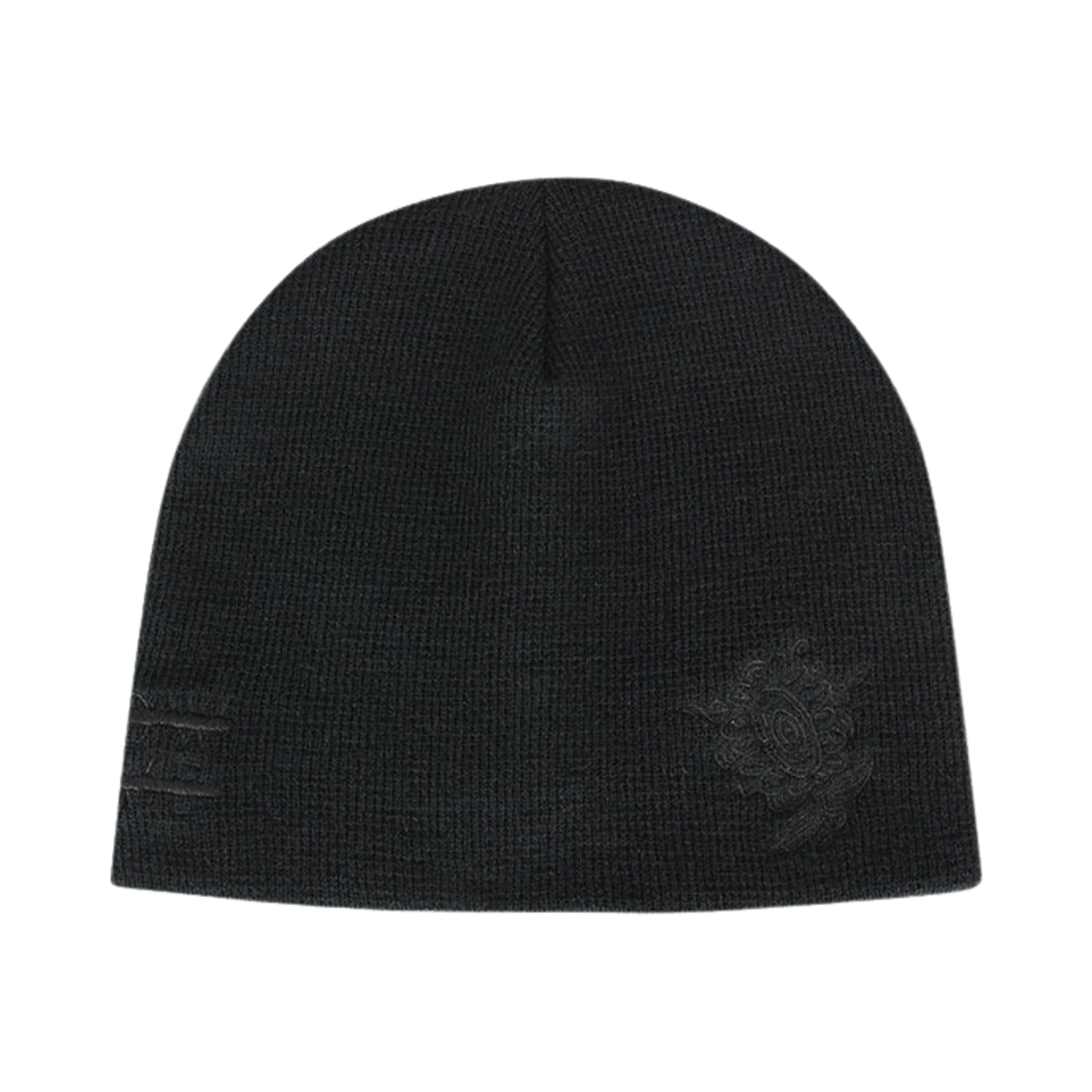 KNA041uBK Knowwave Embroidery Beanie Black