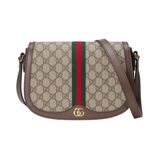 Gucci Ophidia GG Small Shoulder Bag Beige Ebony