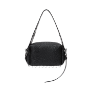 Alexander Wang Ricco Lambskin Leather Small Convertible Bag Black