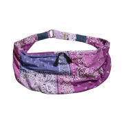 Kapital Gauze Bandana Beach Snuffkin Bag Light Purple