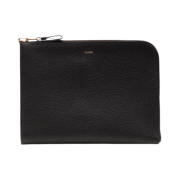 Tom Ford Grain Leather Buckley Zip Portfolio Black