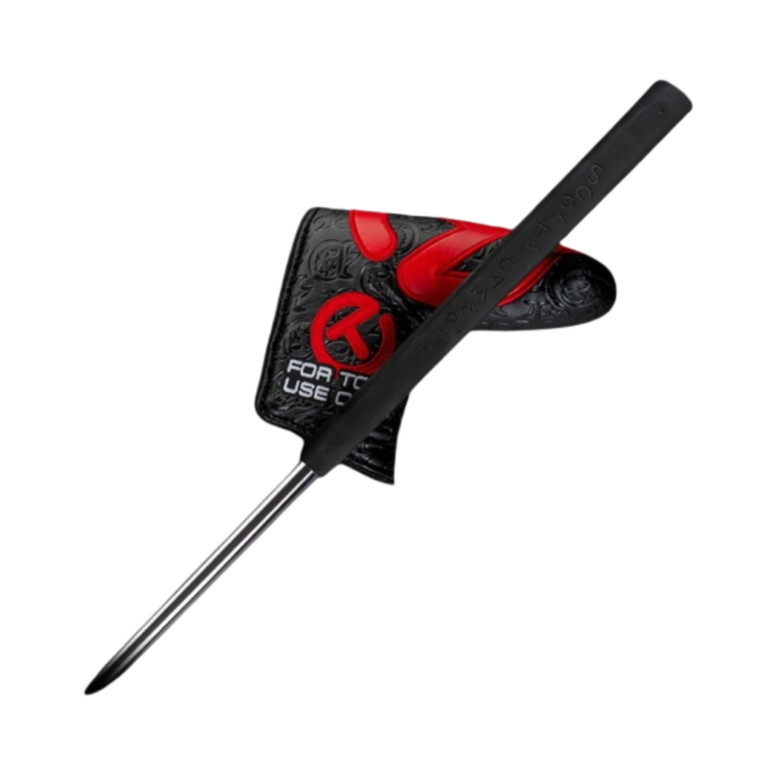 타이틀리스트 스카티 카메론 써클티 009M 마스터풀 SSS 스캐티 도그 핫 헤드 해리 써클티 헤드커버 투어 온리 피스톨리니 그립 퍼터 34인치(Titleist Scotty Cameron Circle T 009M Masterful SSS Scotty Dog Hot Head Harry Circle T Headcover Tour Only Pistolini Grip Putter 34-Inch) - 4